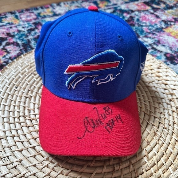 Jersey Framing | MVP Authentics New Era Buffalo Bills Andre Reed Signed Hat